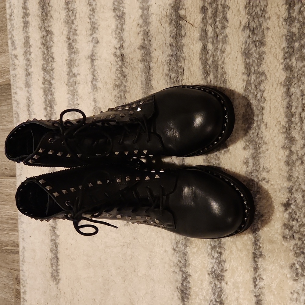 Ash studded combat boots - Picture 2 of 6